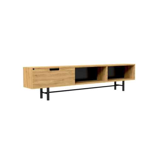 Szafka RTV-51 Drewno Lite Dąb Loft Lakier Rozmiary od 100 cm do 200 cm PREMIUM